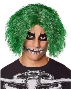 Spirit Halloween Sinister Green Wig