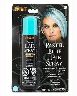 Spirit Halloween Pastel Blue Hairspray