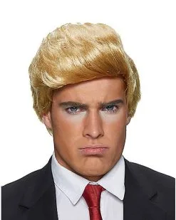 Spirit Halloween Flop Top Comb Over Wig