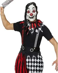 Spirit Halloween Scary Clown Costume Kit -Hot Sale Spirit Halloween Store 01438761 c