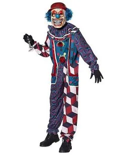 Spirit Halloween Kids Light-Up Circus Clown Costume