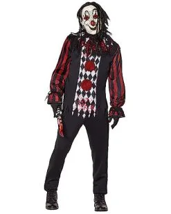Spirit Halloween Adult Scary Clown Costume Kit