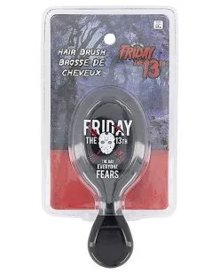 Spirit Halloween Friday The 13th Mini Hairbrush -Hot Sale Spirit Halloween Store 01545482 c