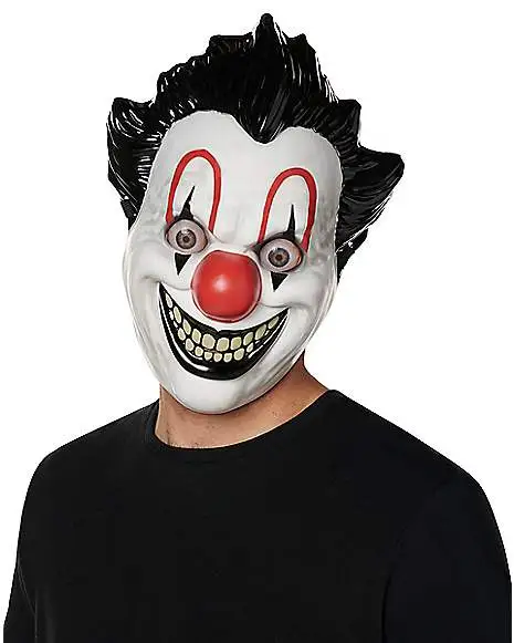 Spirit Halloween Wild Eyes Clown Half Mask 1 Spirit Halloween Wild Eyes Clown Half Mask