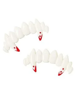 Spirit Halloween Vampire Teeth Hair Clips -Hot Sale Spirit Halloween Store 01582220 c